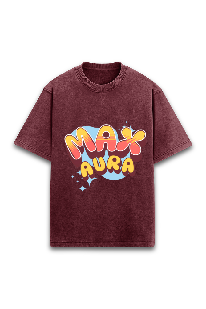 MAX Aura acid wash t-shirt