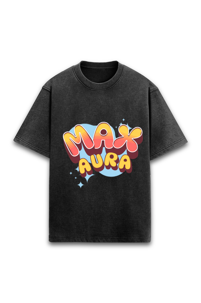 MAX Aura acid wash t-shirt