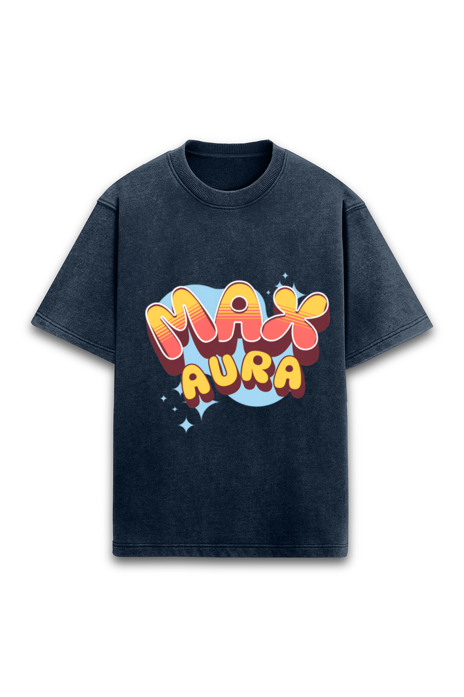 MAX Aura acid wash t-shirt