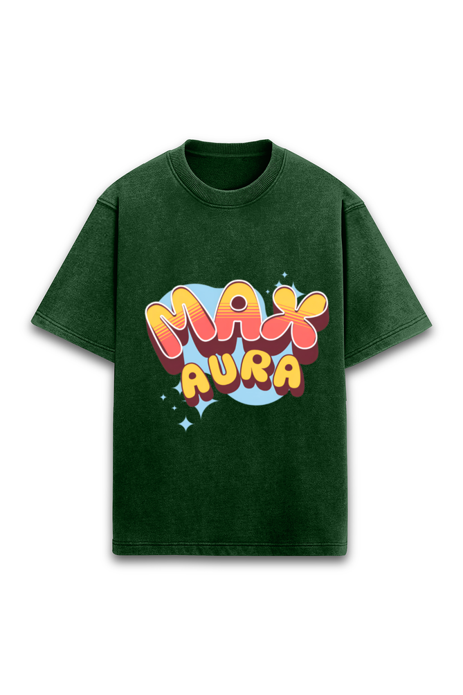 MAX Aura acid wash t-shirt