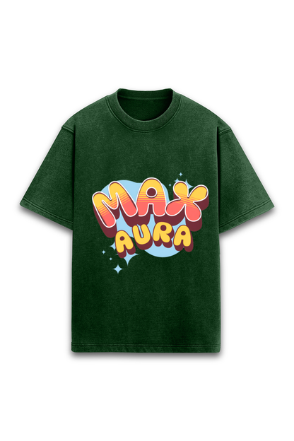 MAX Aura acid wash t-shirt